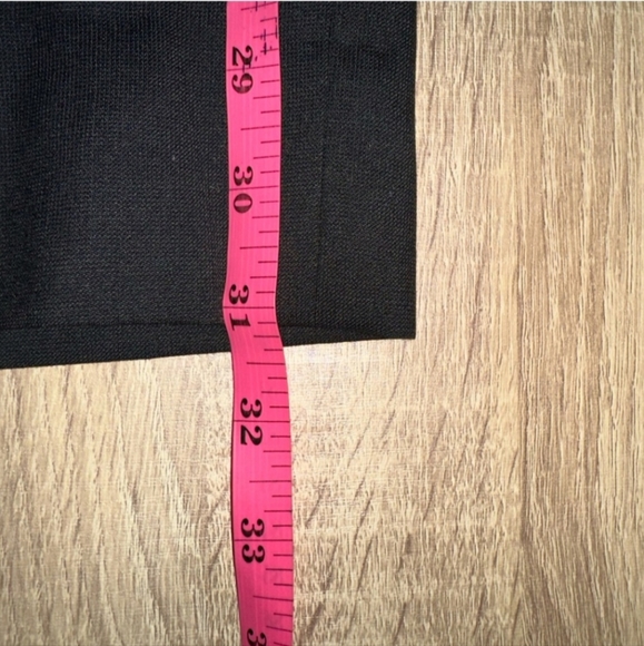 Egara Slim Fit 100% Wool Flat Front Dress Pants Men's W38xL31 Black - Picture 8 of 8